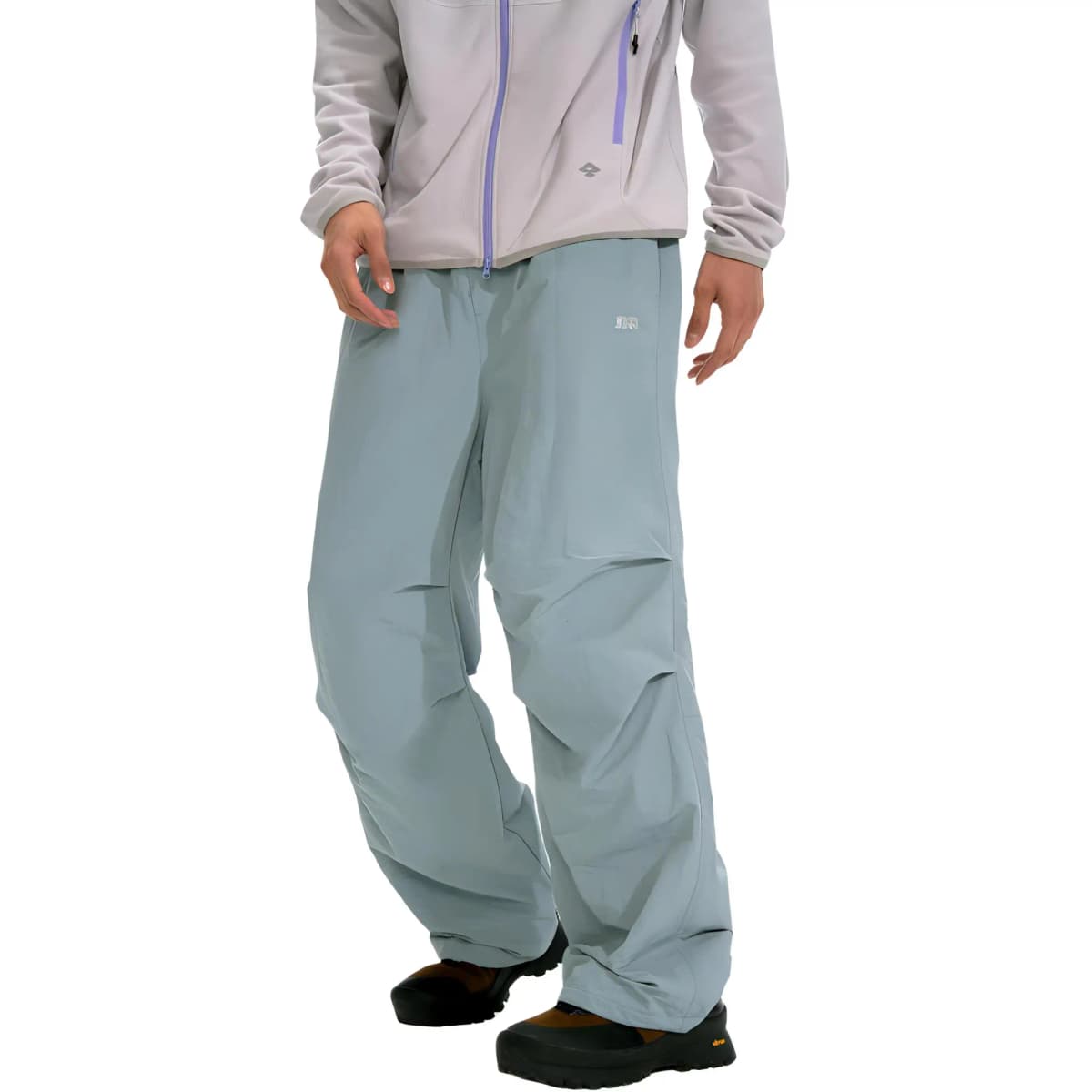 NOTHOMME Outdoor 5A Antibacterial Triple-Proof Solid Color Paratrooper Pants Loose Warm Fleece-Lined Casual Pants Unisex 9