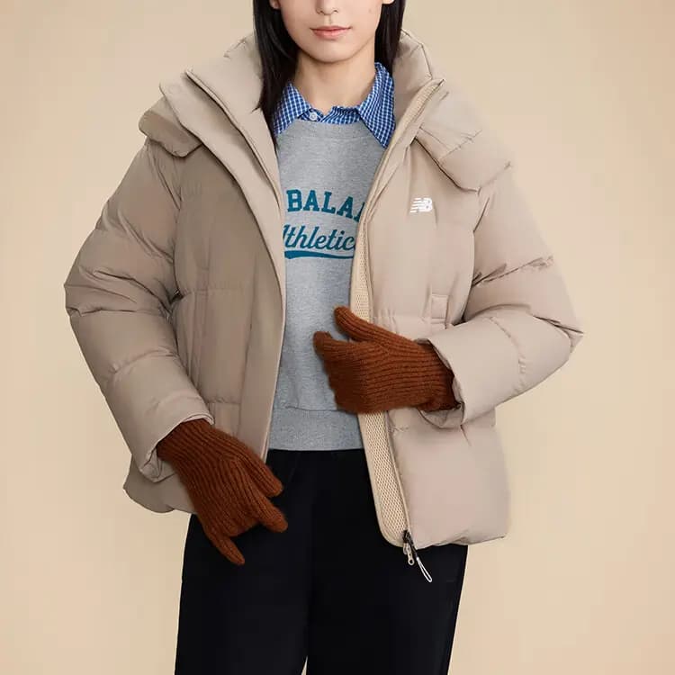New Balance Qadın Puxovik Qəhvəyi 5