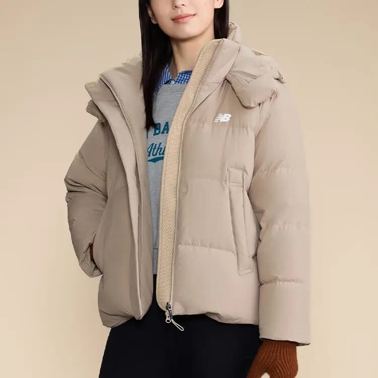 New Balance Qadın Puxovik Qəhvəyi 4