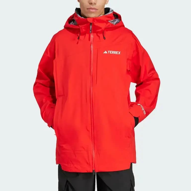 adidas FW24 XPERIOR GORE-TEX 3L Kişi Xizək Gödəkçəsi Qırmızı 2