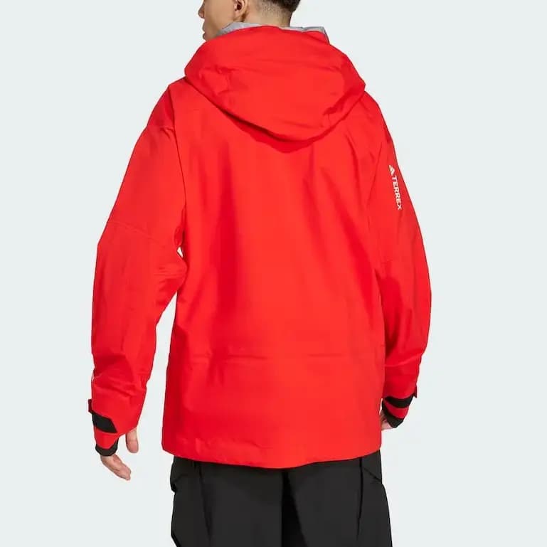 adidas FW24 XPERIOR GORE-TEX 3L Kişi Xizək Gödəkçəsi Qırmızı 3