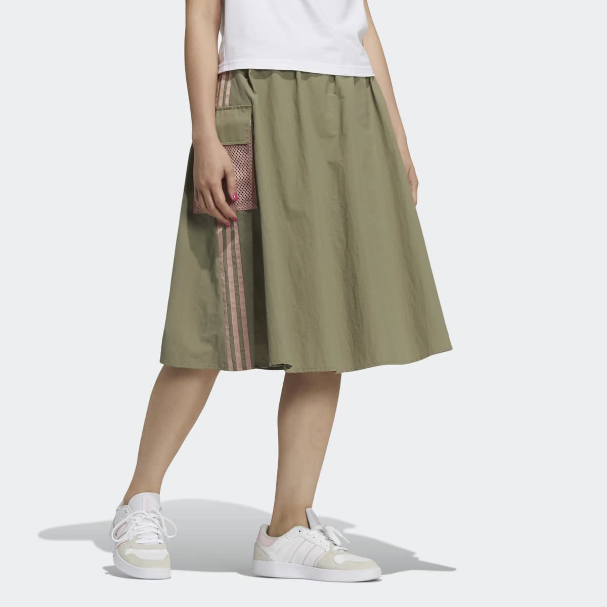 Adidas Neo Qadın Uzun Ətək Yaşıl 2