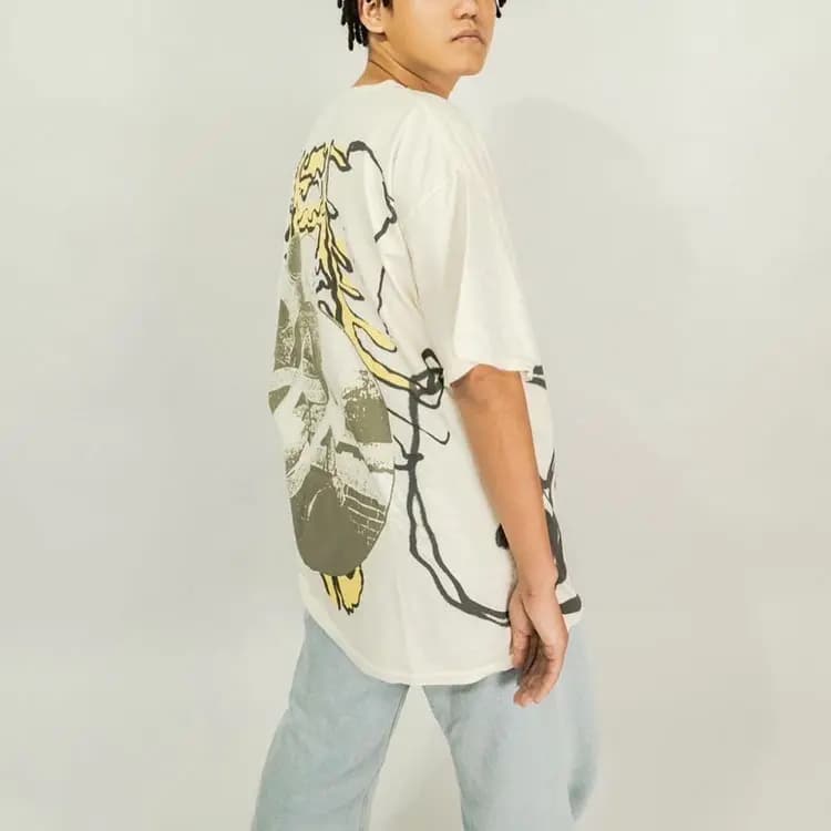 Travis Scott Cactus Jack + Kaws For Fragment Köynək 3