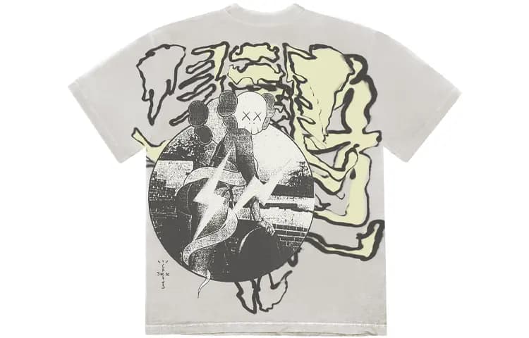 Travis Scott Cactus Jack + Kaws For Fragment Köynək 2