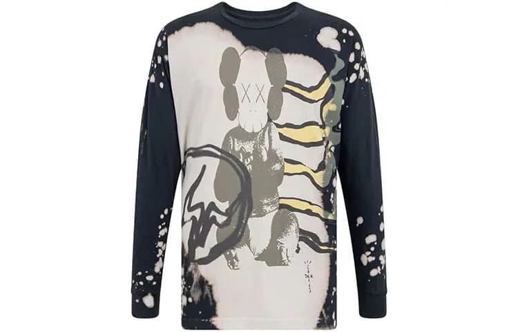 Travis Scott X Fragement Kaws ''Cactus Jack'' Uzunqol Köynək
