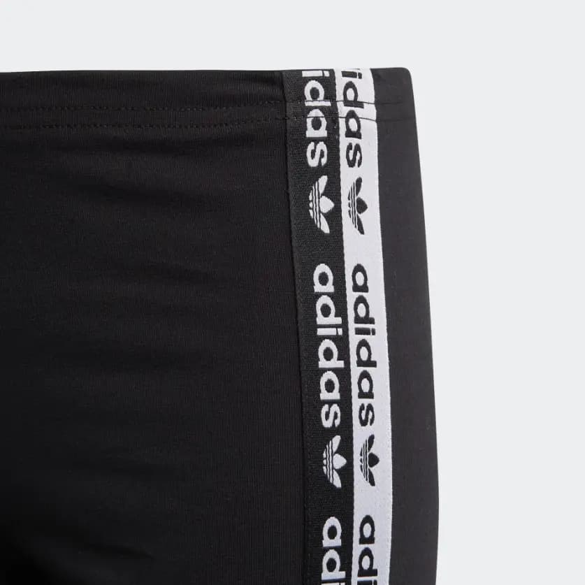 adidas Comfortable Fashion Minimalist Casual Leggings Women's Black 3