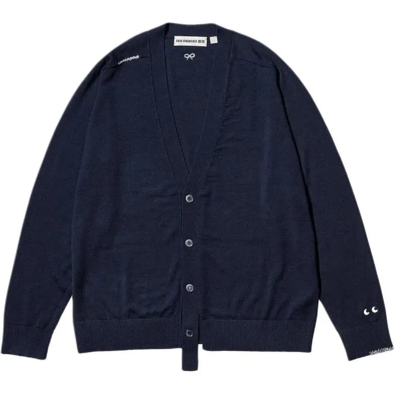 Anya Hindmarch X UNIQLO Qadın Triko İndiqo