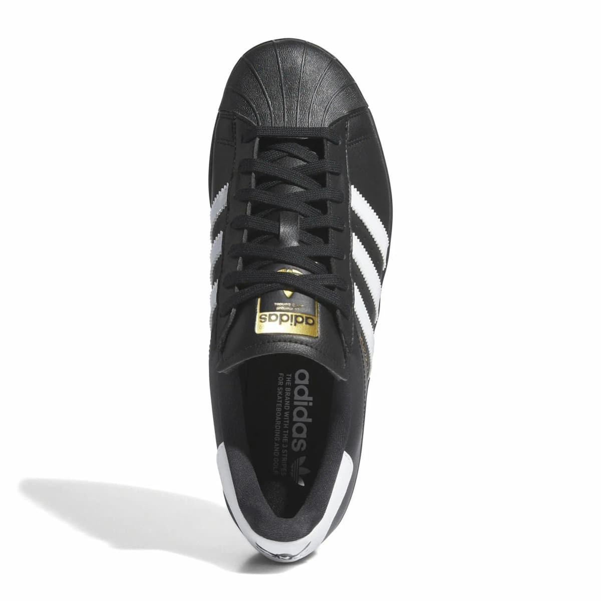 Superstar Adidas Originals Spikeless Golf 'Black White' 4