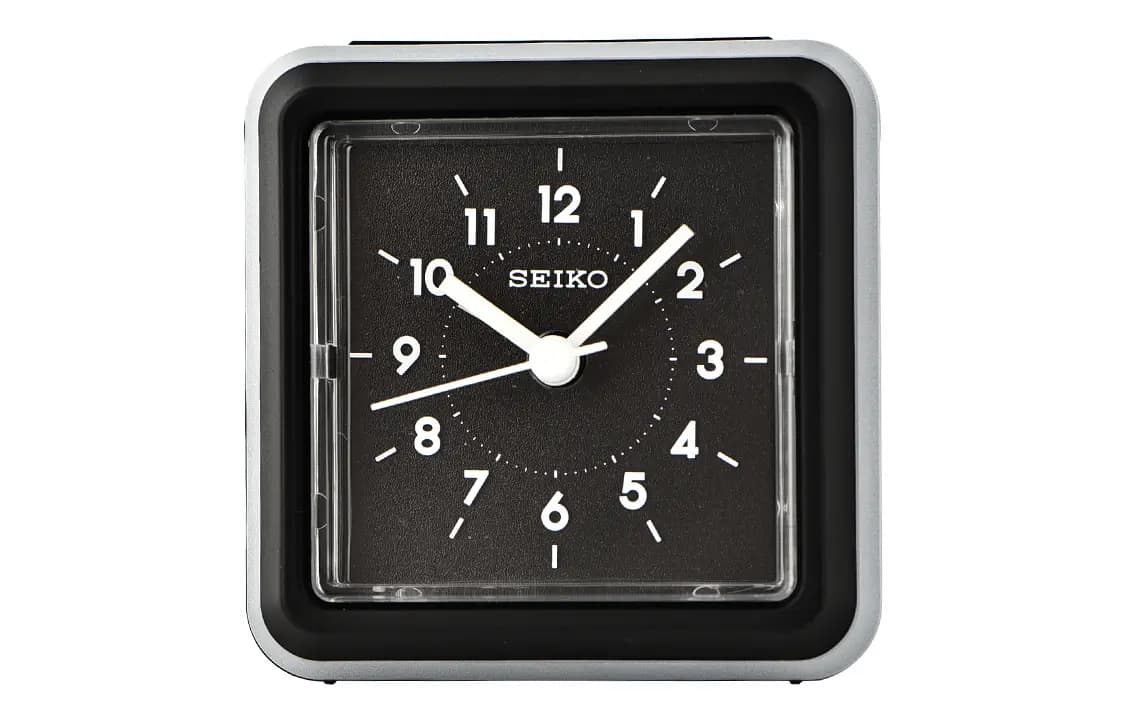 SEIKO Zəngli Saat Unisex Qara