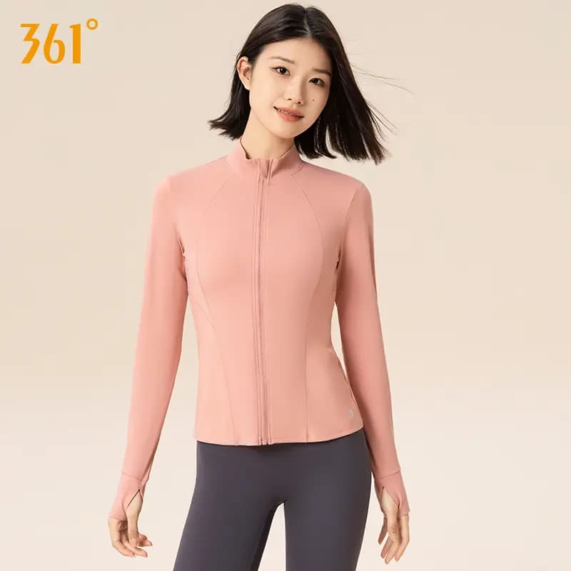 361° Running Series Sport Casual Minimalist Solid Color Workout Top Women's 4