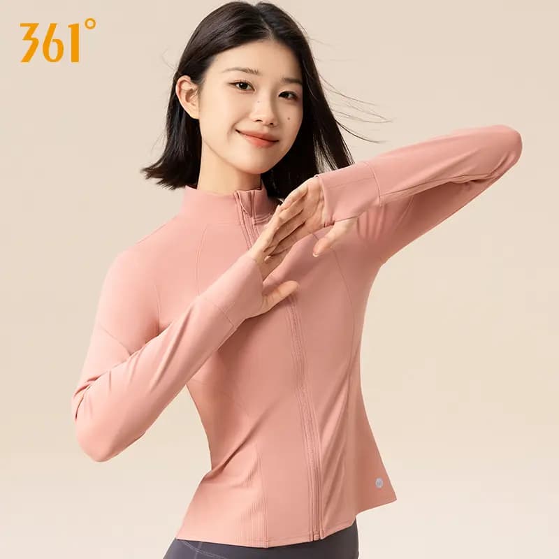 361° Running Series Sport Casual Minimalist Solid Color Workout Top Women's 3