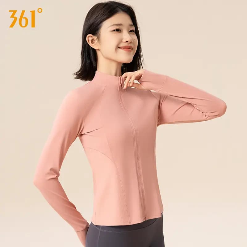 361° Running Series Sport Casual Minimalist Solid Color Workout Top Women's 2