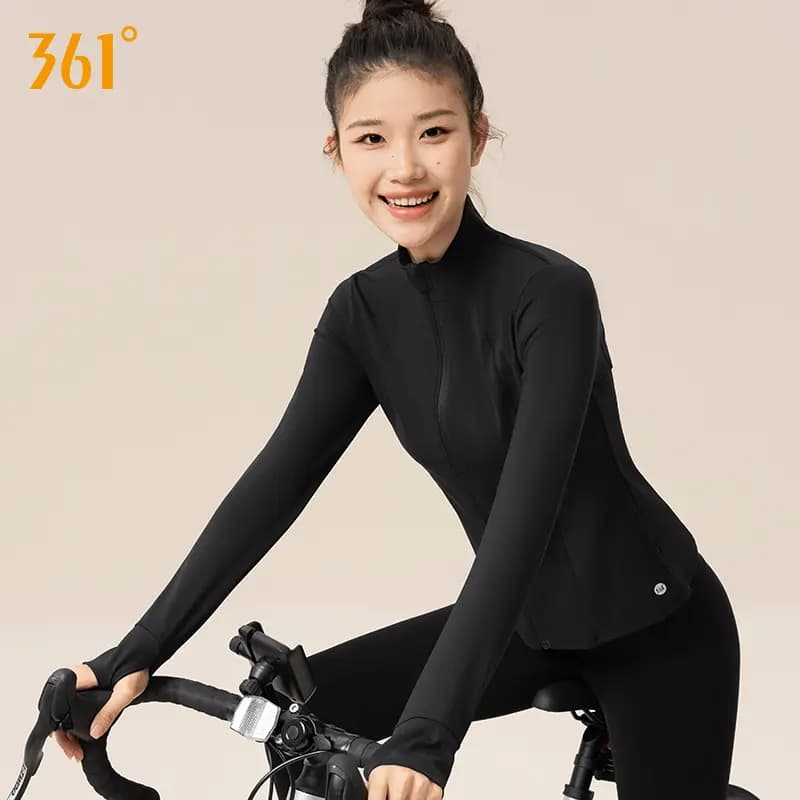 361° Running Series Sport Casual Minimalist Solid Color Workout Top Women's 8