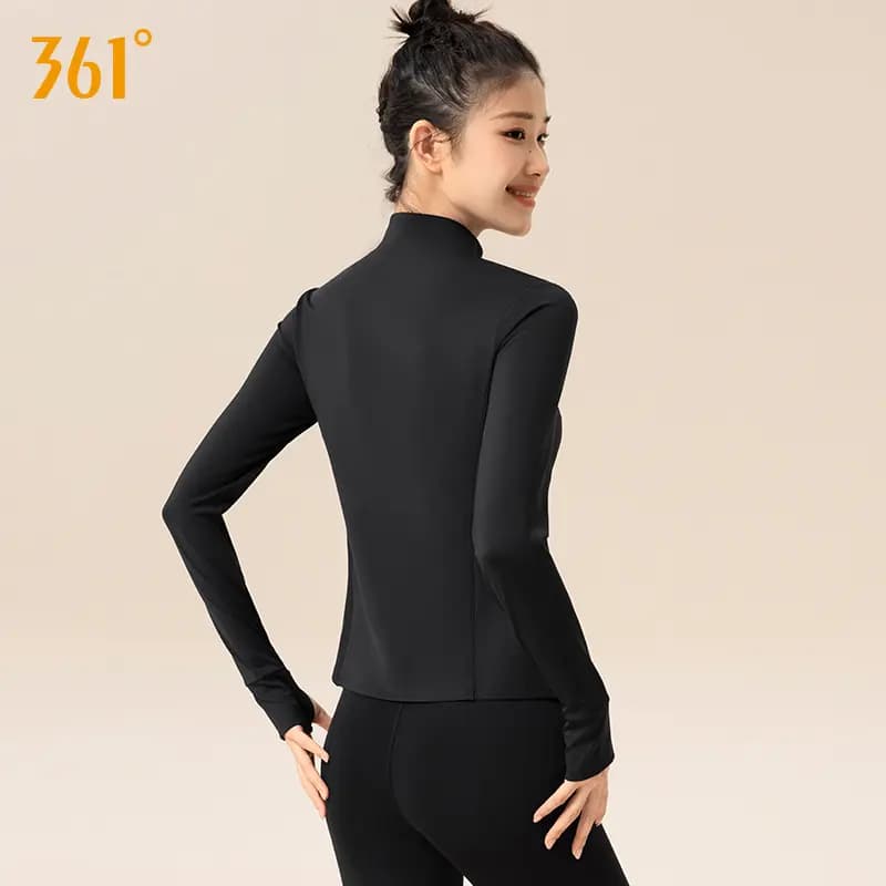 361° Running Series Sport Casual Minimalist Solid Color Workout Top Women's 12