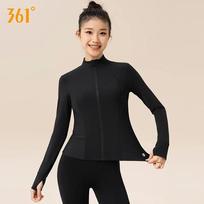 361° Running Series Sport Casual Minimalist Solid Color Workout Top Women's 11