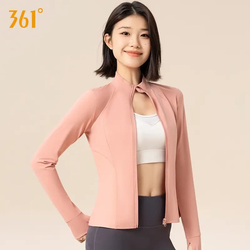 361° Running Series Sport Casual Minimalist Solid Color Workout Top Women's 6