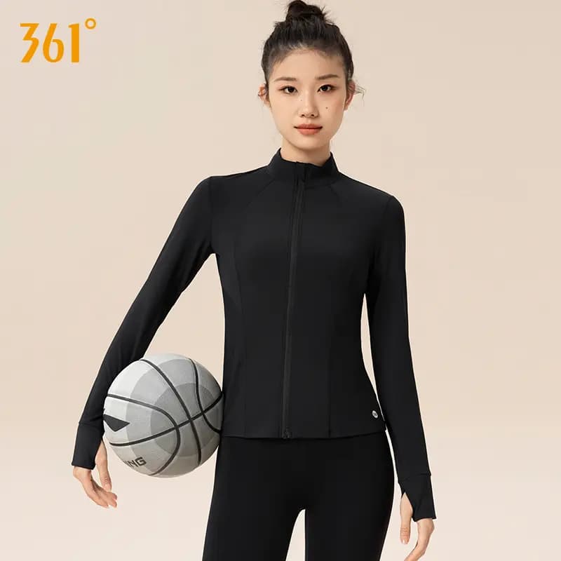 361° Running Series Sport Casual Minimalist Solid Color Workout Top Women's 9