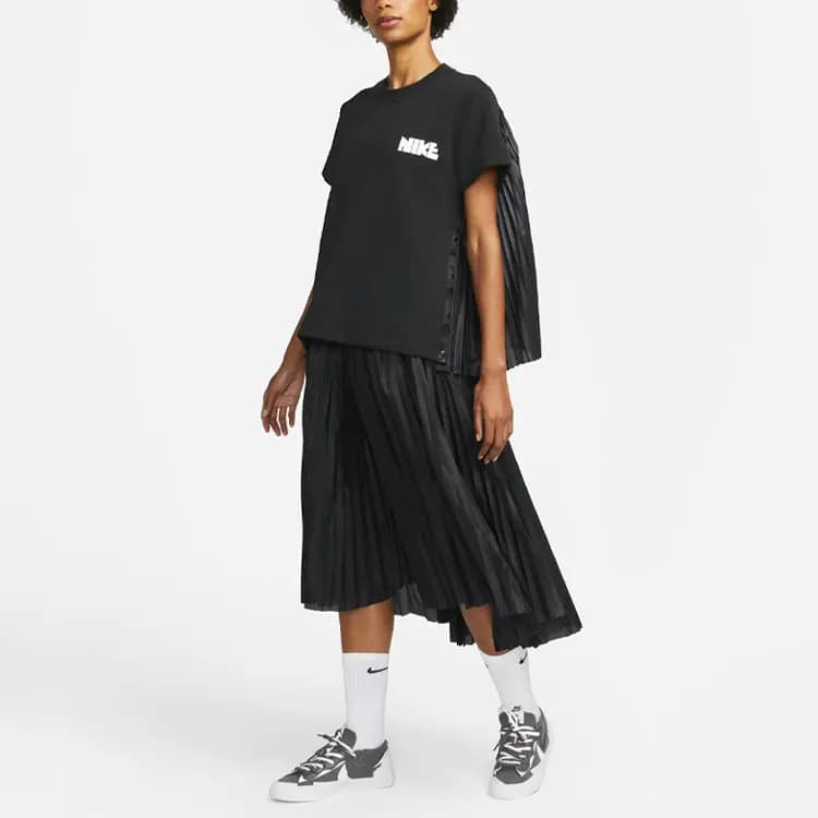 Sacai X Nike Qadın Ətəyi Qara 5