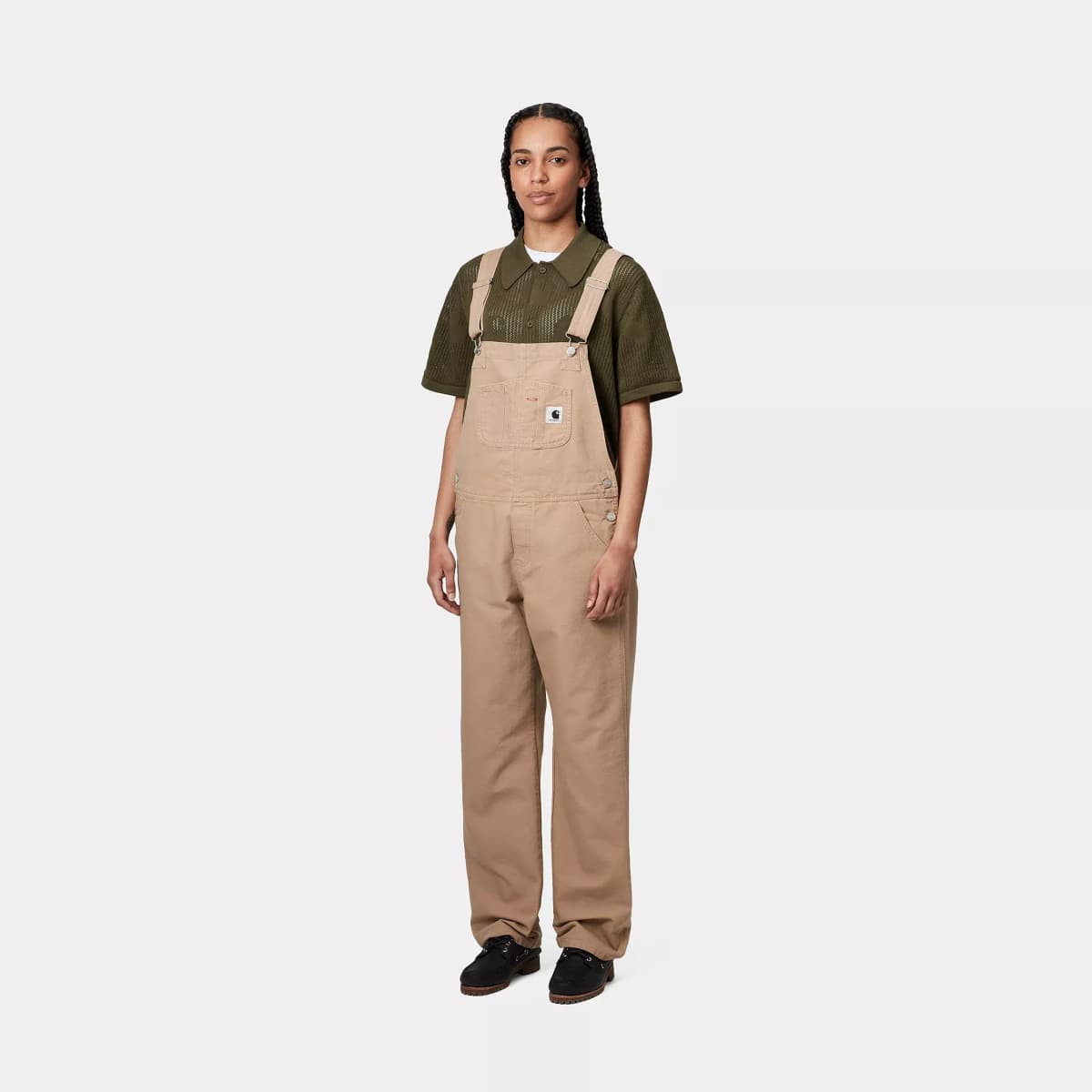 Carhartt WIP Qadın Kombinezonu Qəhvəyi 4
