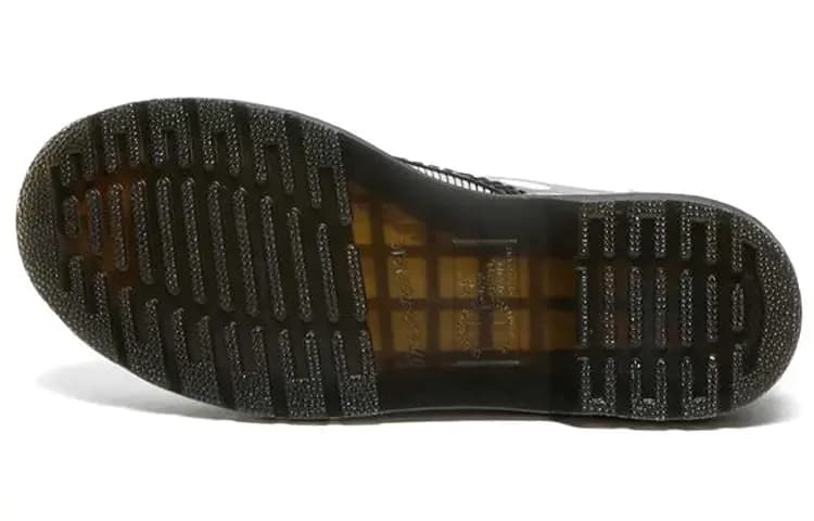 Dr.Martens 1460 Polka Dot Dəri Çəkmə Qadın Qara 6