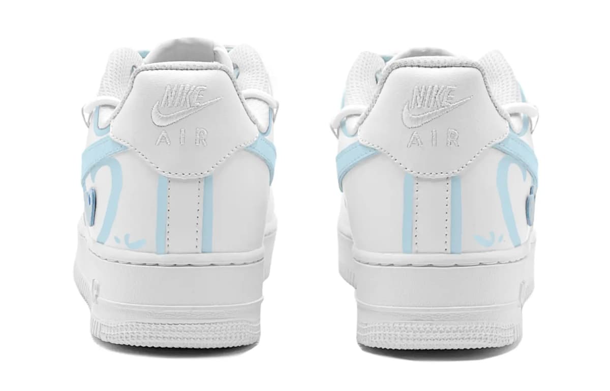 Nike Air Force 1 Uşaq İdman Ayaqqabısı Black 5