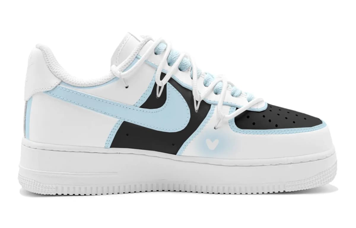 Nike Air Force 1 Uşaq İdman Ayaqqabısı Black 3