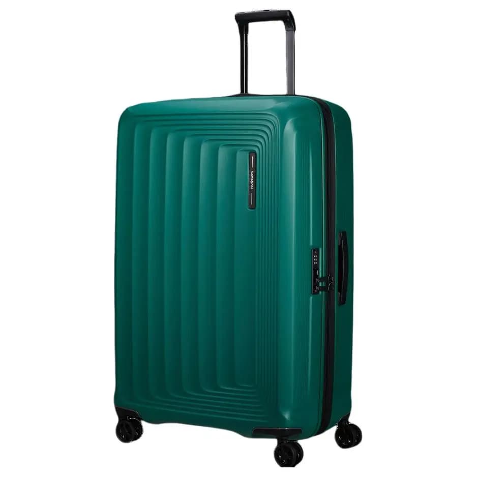 SAMSONITE NUON Polikarbonat Səyahət Çamadanı Unisex Şam Yaşılı 3