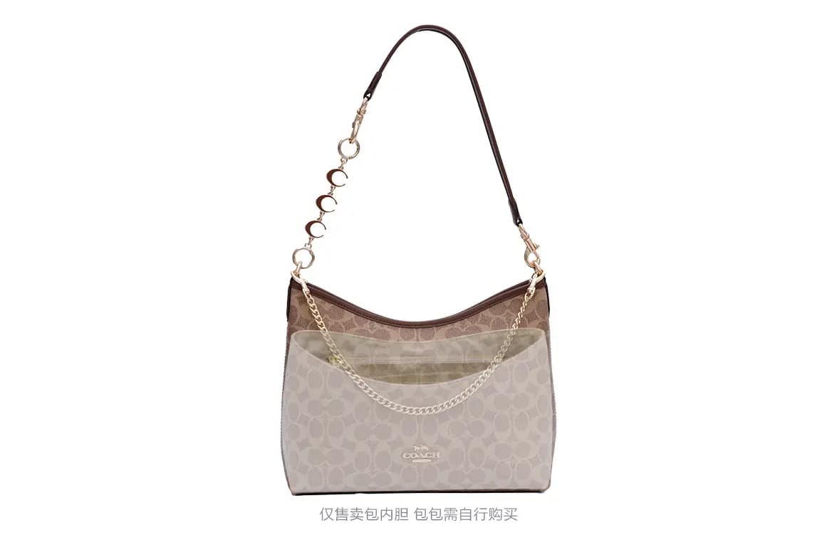 Lanbaofan COACH Laurel 31 Hobo Maple Bag Strap Extension Chain Unisex Qızılı 39