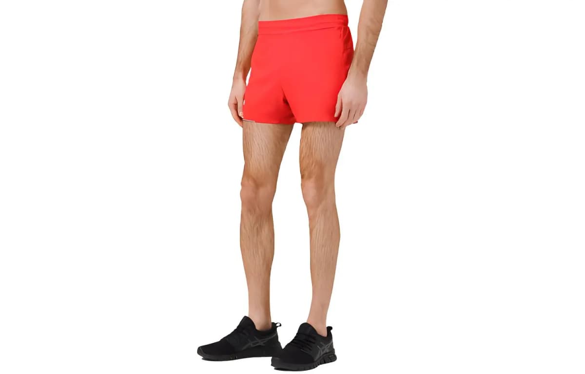 lululemon Surge Series Lined Solid Color Stretch Support Fitted Straight-Leg Shorts Men's 5