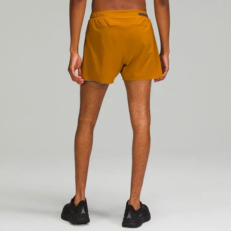 lululemon Surge Series Lined Solid Color Stretch Support Fitted Straight-Leg Shorts Men's 8
