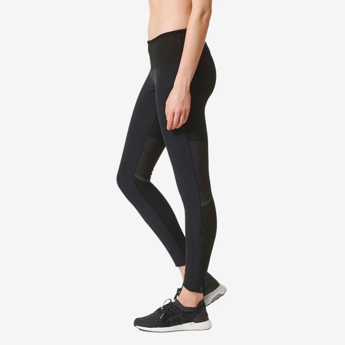 adidas Sports Warm Comfortable Casual Leggings Women's Black 5