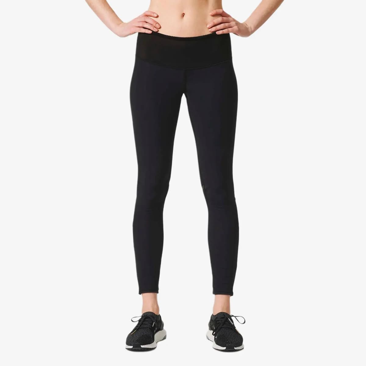 adidas Sports Warm Comfortable Casual Leggings Women's Black 3