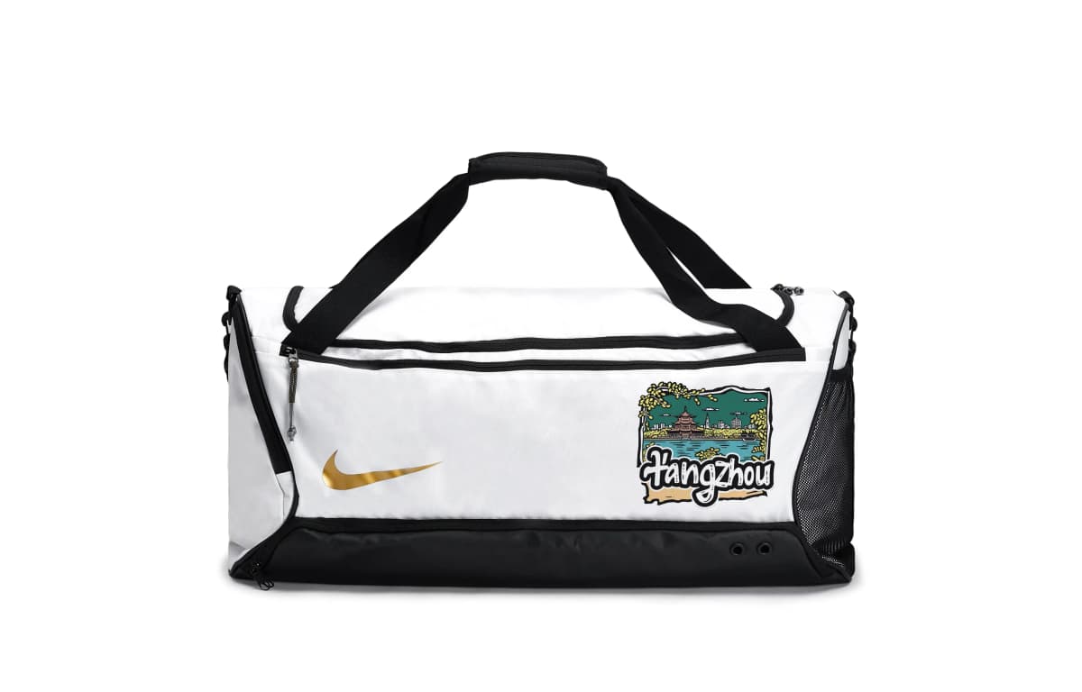 Nike Hoops Elite 811 İdman Çantası Ağ/Qara 5