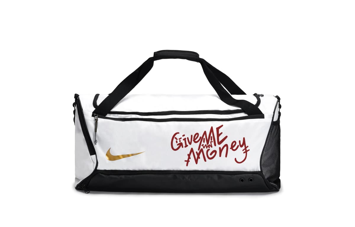 Nike Hoops Elite 811 İdman Çantası Ağ/Qara 11