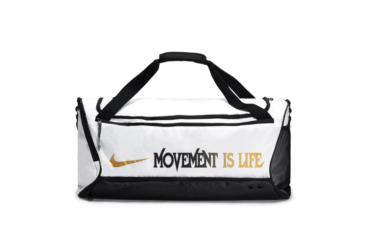 Nike Hoops Elite 811 İdman Çantası Ağ/Qara 10