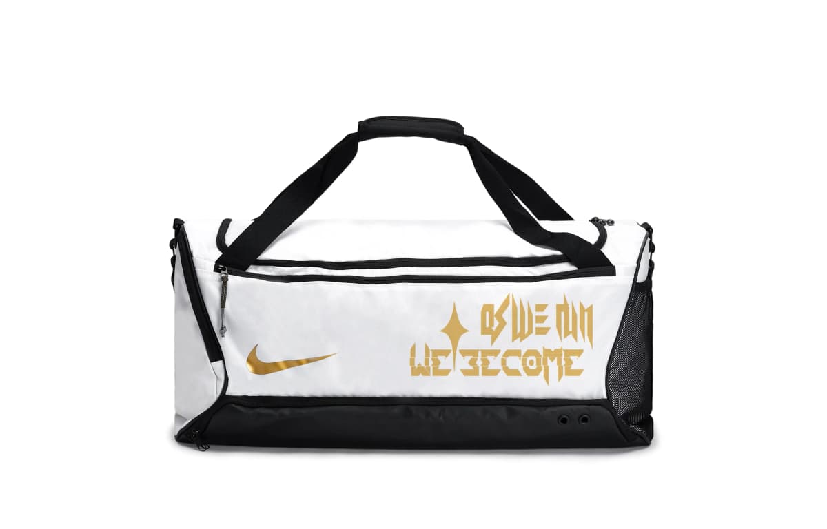 Nike Hoops Elite 811 İdman Çantası Ağ/Qara 9