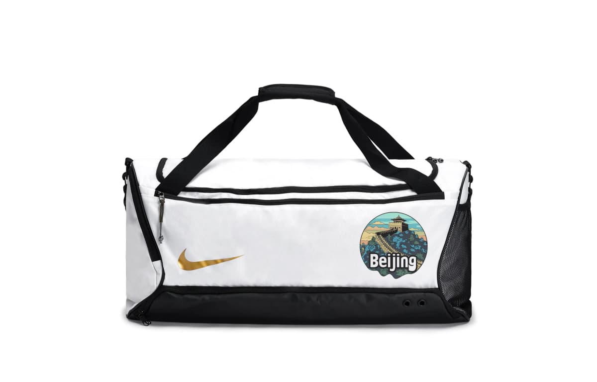Nike Hoops Elite 811 İdman Çantası Ağ/Qara 7