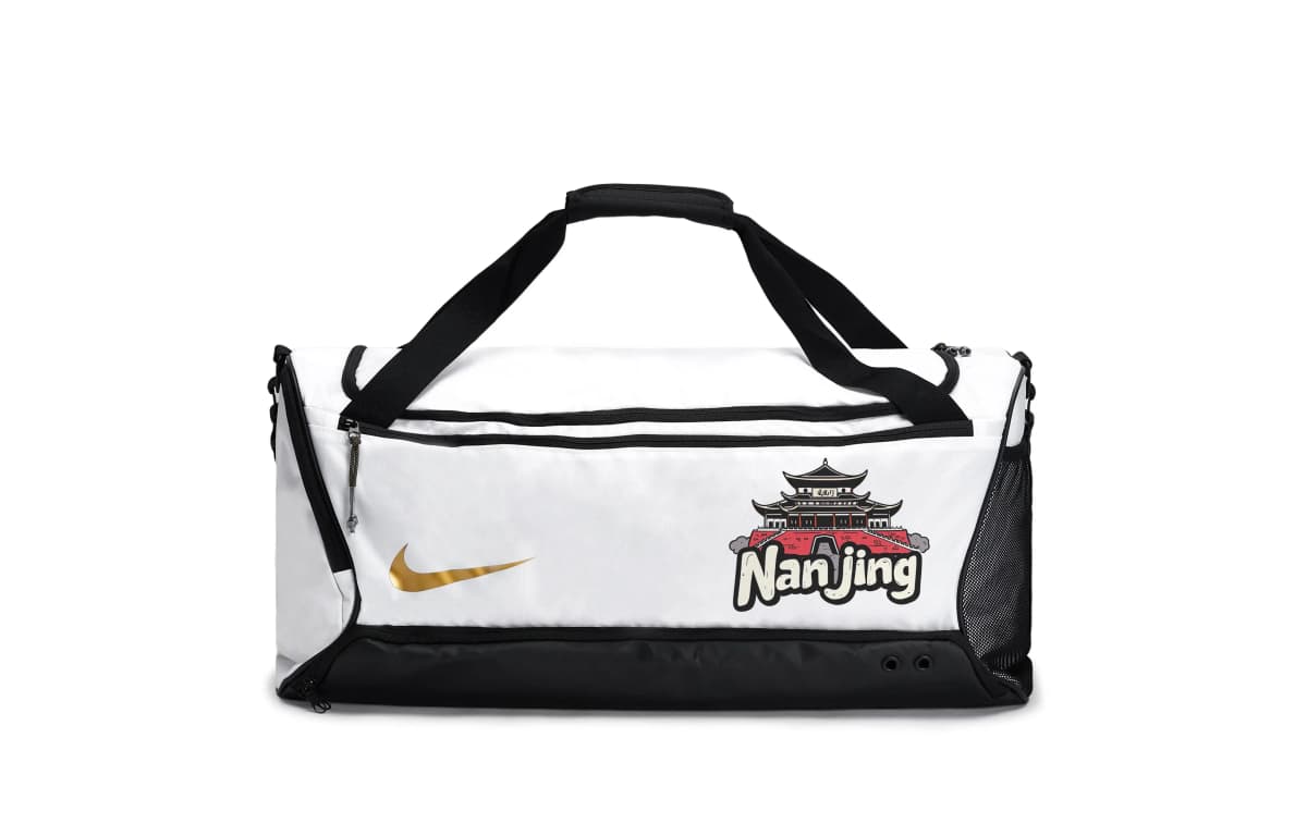 Nike Hoops Elite 811 İdman Çantası Ağ/Qara 6