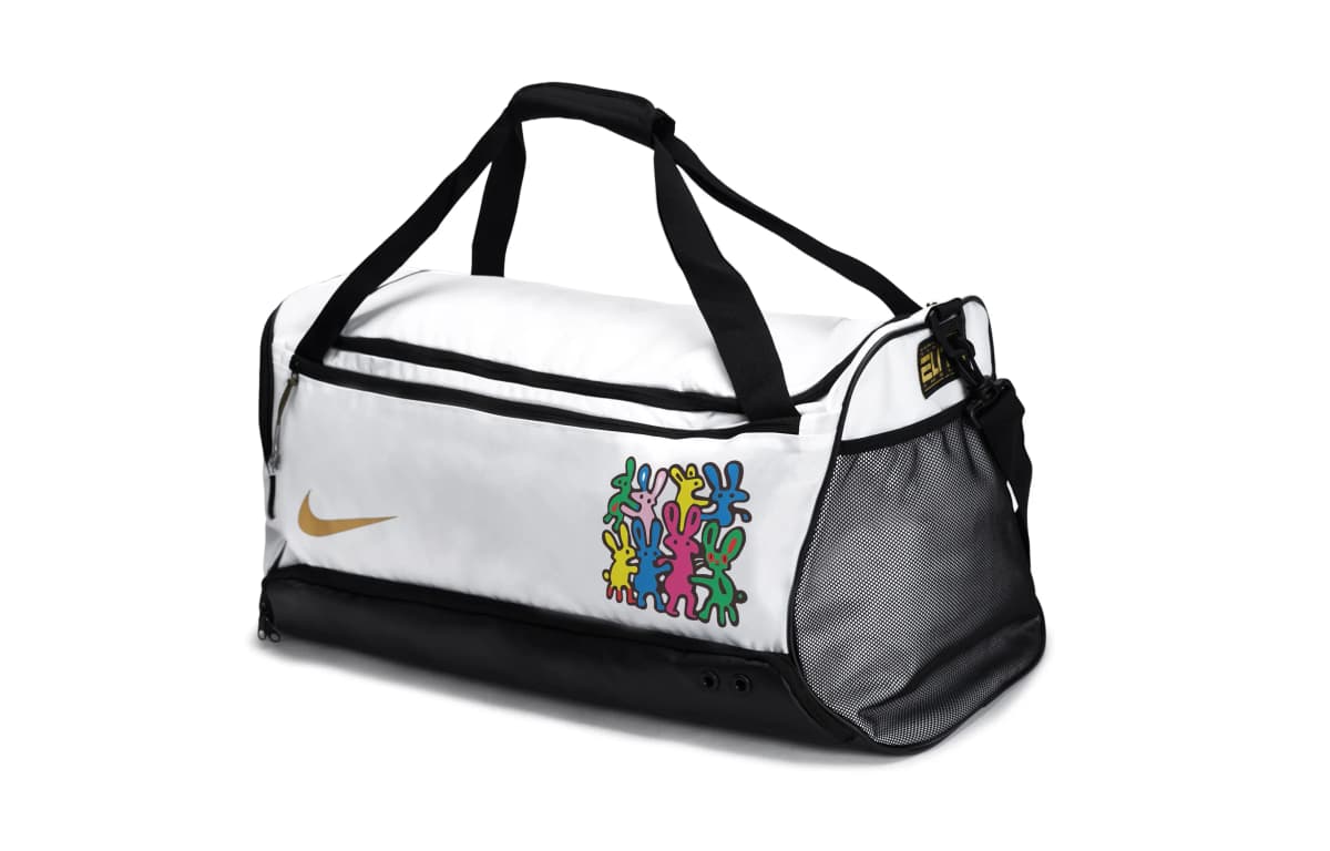 Nike Hoops Elite 811 İdman Çantası Ağ/Qara 19