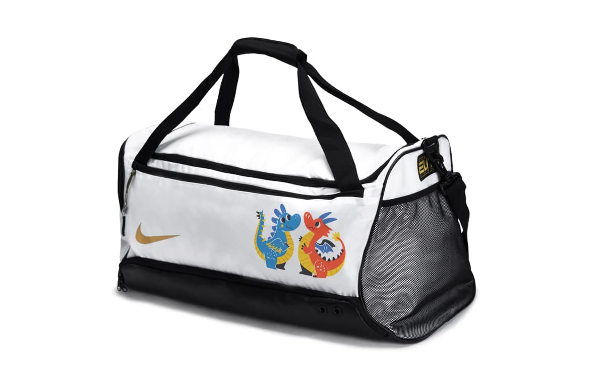 Nike Hoops Elite 811 İdman Çantası Ağ/Qara 25