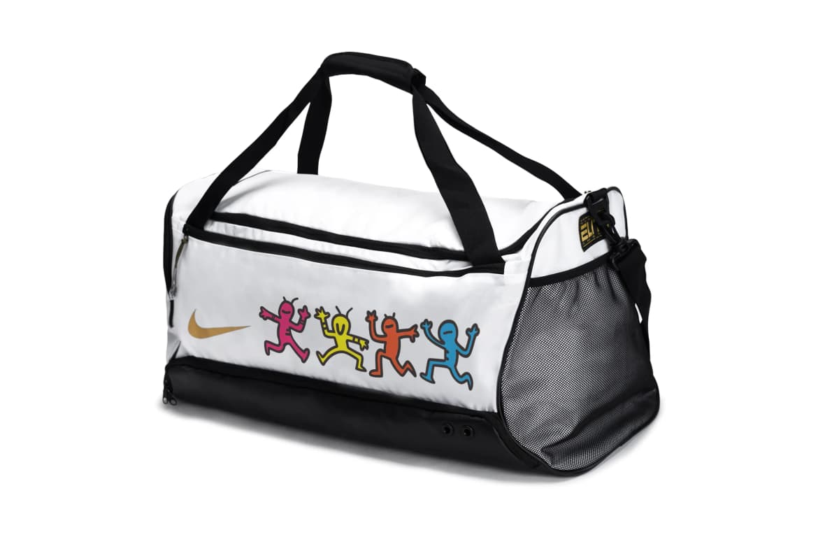 Nike Hoops Elite 811 İdman Çantası Ağ/Qara 8