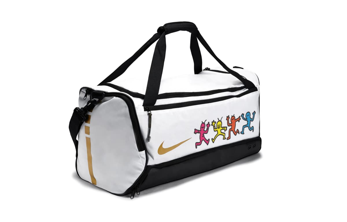 Nike Hoops Elite 811 İdman Çantası Ağ/Qara 7