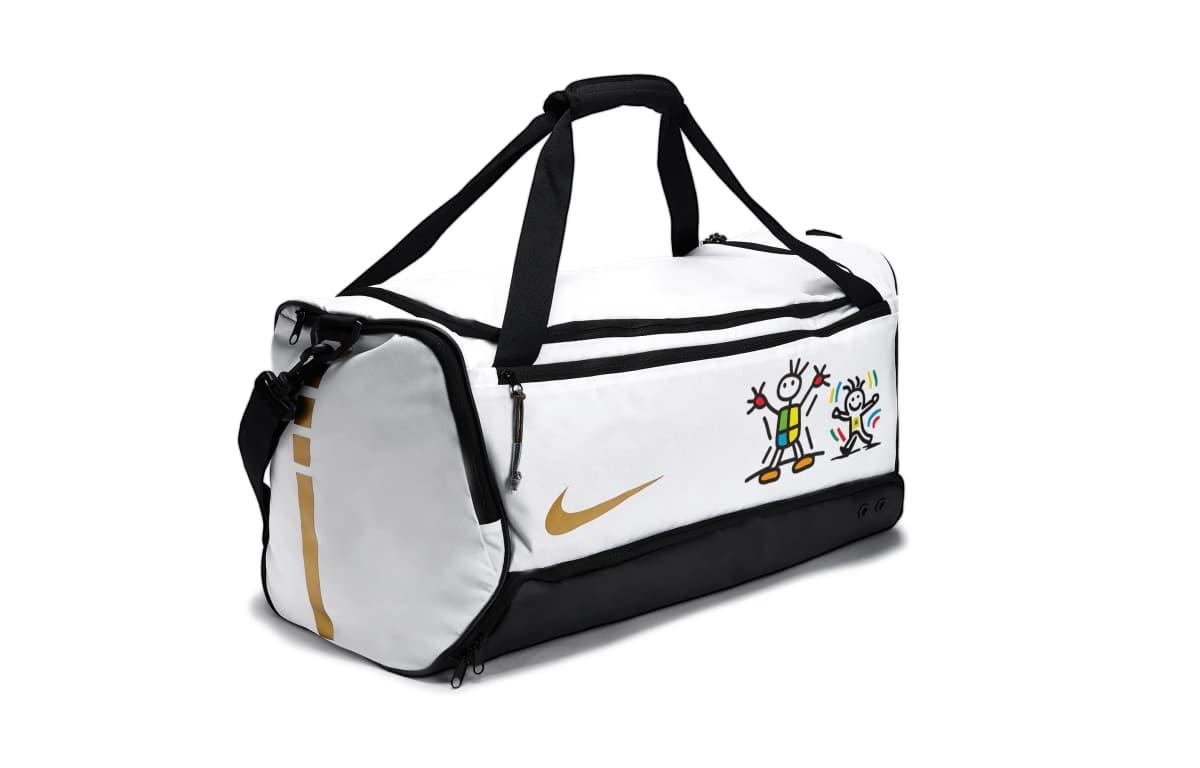Nike Hoops Elite 811 İdman Çantası Ağ/Qara 3
