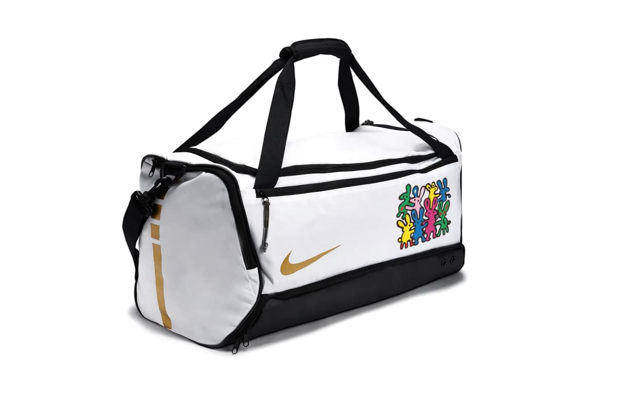 Nike Hoops Elite 811 İdman Çantası Ağ/Qara 20