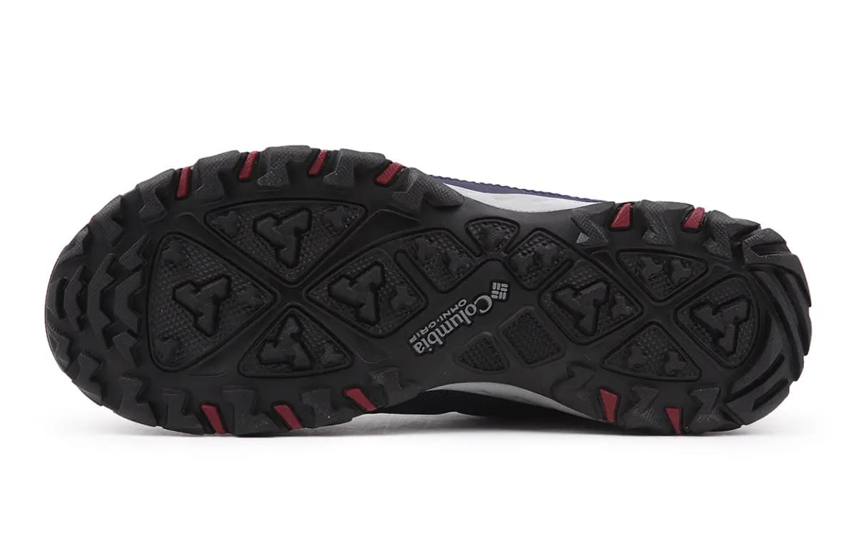 Columbia Cushioned Anti-Slip Wear-Resistant Impact-Resistant Lightweight Warm Low-Top Hiking Shoes Men's Navy Blue 4