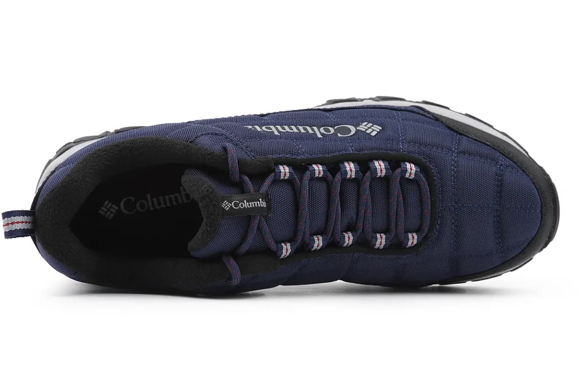 Columbia Cushioned Anti-Slip Wear-Resistant Impact-Resistant Lightweight Warm Low-Top Hiking Shoes Men's Navy Blue 3