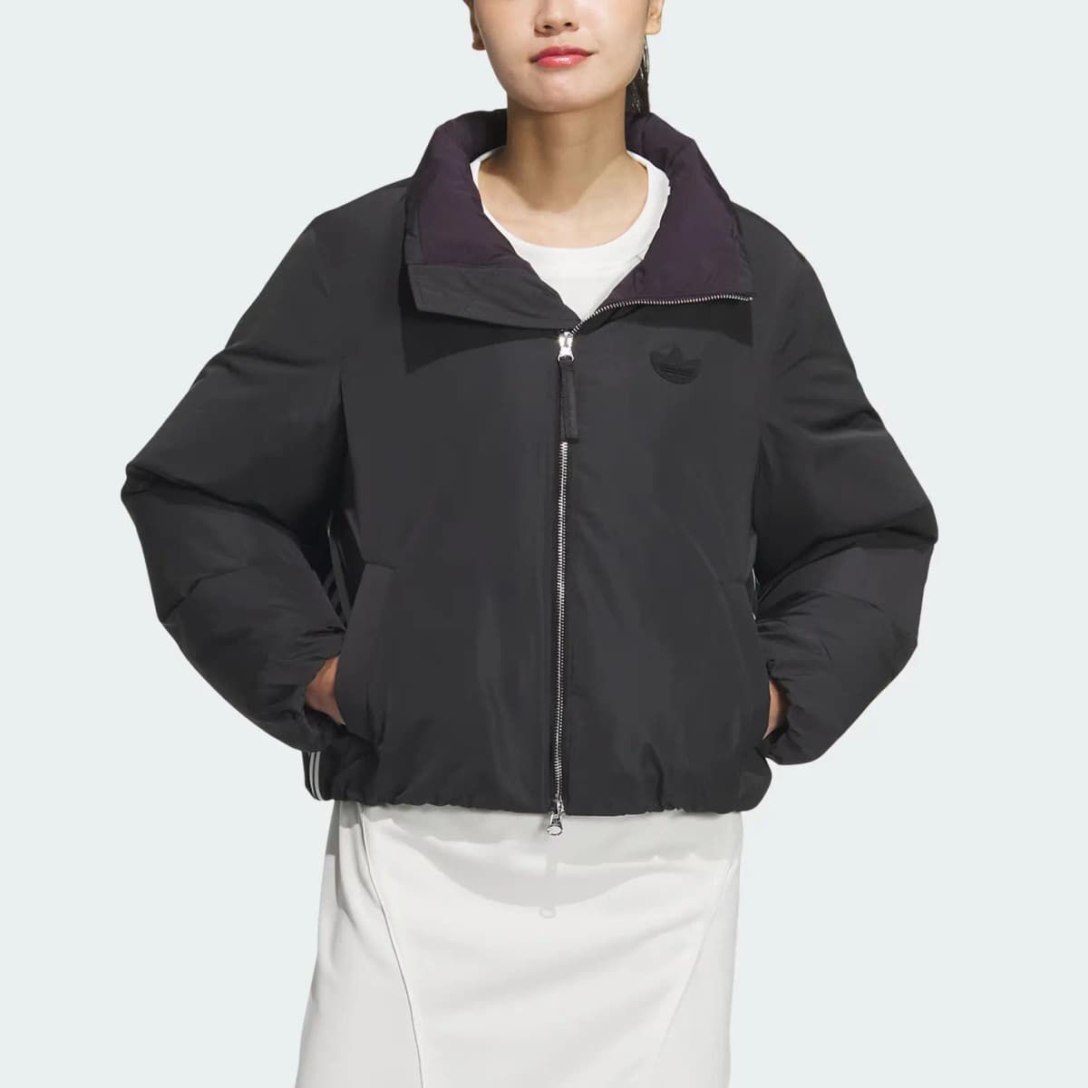 adidas originals FW24 PF SHORT DN W Qadın Pux gödəkçəsi Qara 5