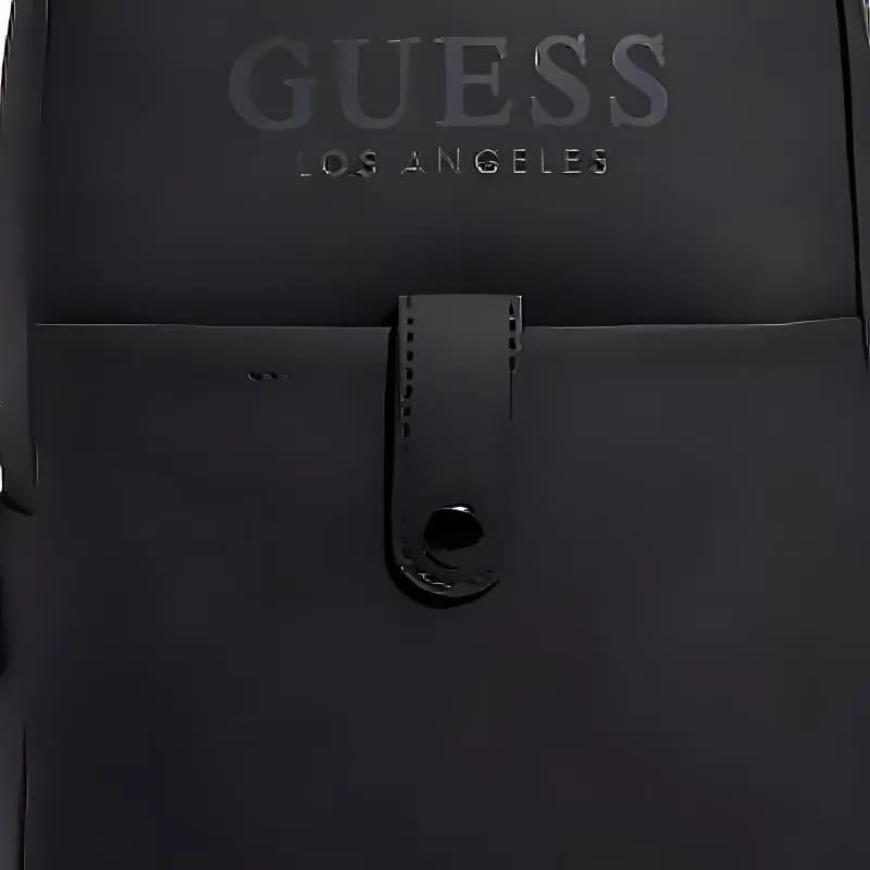 GUESS FRANCO Fashion Casual Trendy Versatile Synthetic Leather Chest Bag Small Unisex Black 5