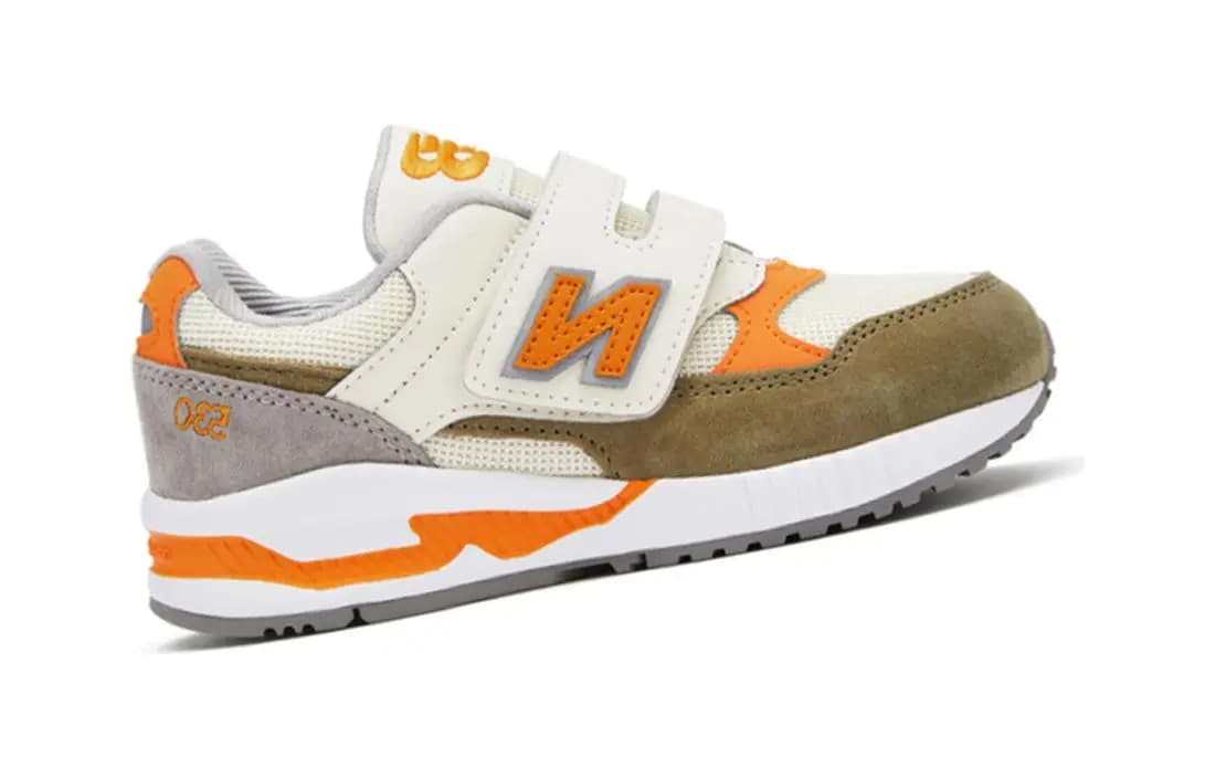 New Balance NB 530 Low Top Running Shoes Beige Orange Children Aged 3 7 Years Old 2