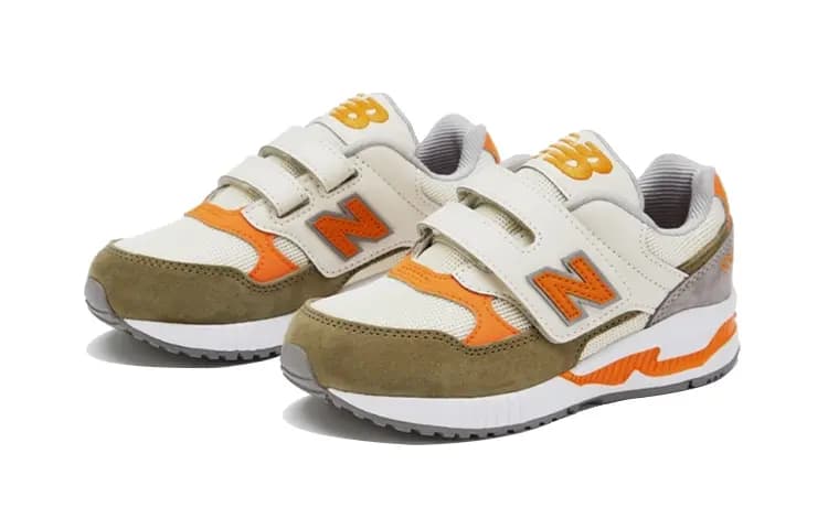 New Balance NB 530 Low Top Running Shoes Beige Orange Children Aged 3 7 Years Old 3